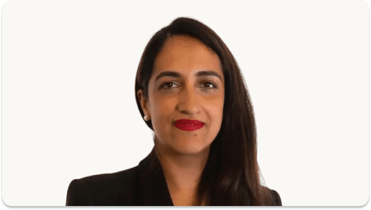 A headshot of Shazadi Stinton, Chief Trust Officer at Trustpilot